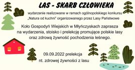 KGW Młyńczyska reprezentuje Gminę Łukowica w konkursie „Natura od kuchni”