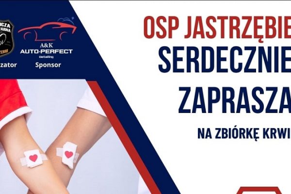 Akcja krwiodawstwa OSP Jastrzębie
