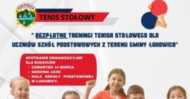 Bezpłatne treningi tenisa stołowego dla Uczniów Szkół Podstawowych