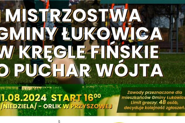 Kręgle Fińskie – I Mistrzostwa Gminy Łukowica