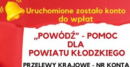 Pomoc dla Powiatu Kłodzkiego